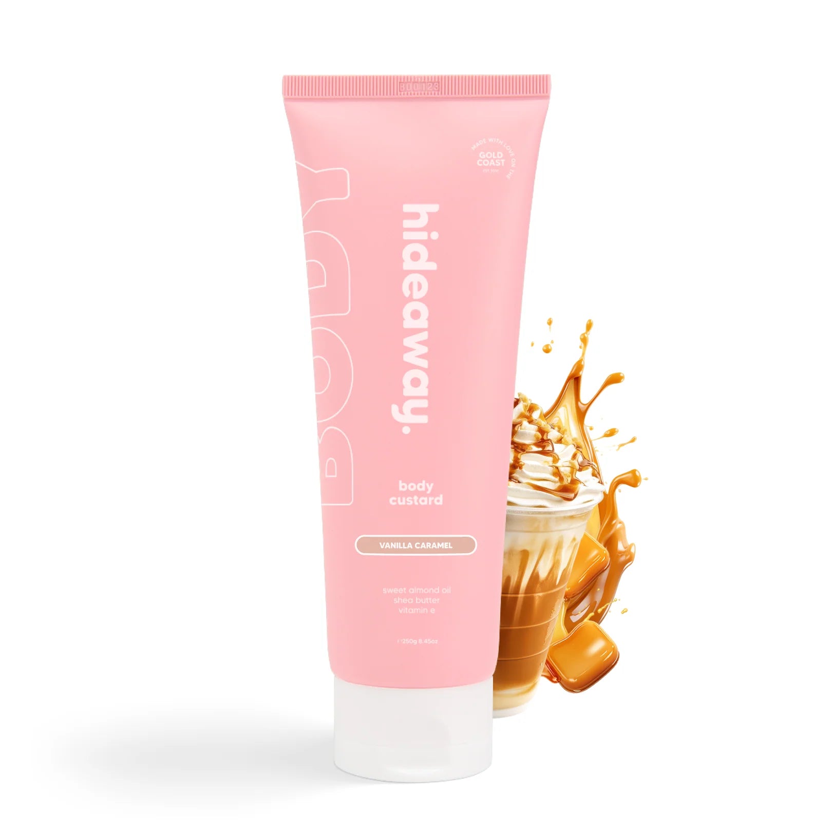 Hideaway Vanilla Caramel Body Custard 250g